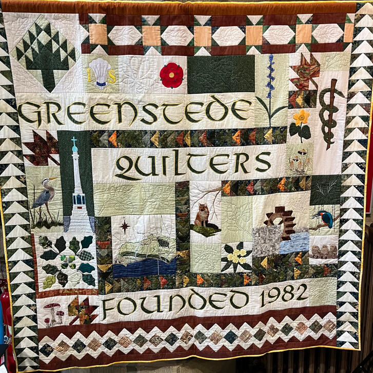 Greenstede Quilters, created by Joan Quiltingstone, 2020 Greenstede Quilters, created by Joan Quiltingstone, 2020
